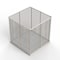Anysizebasket Rectangular Wire Mesh Basket: 10Lx10Wx10H, 304 SS, 3/16 Rod Frame, No Handles, Mesh: 2 x .063 TMT-100100100-N02S - alternate 1